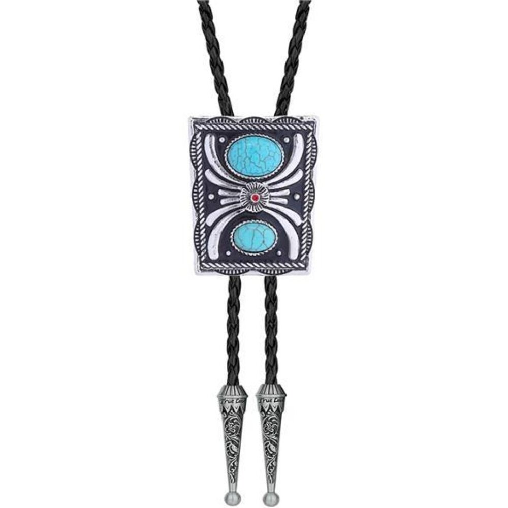 Western Bolo Tie for Men 07 - Picture 6 of 7